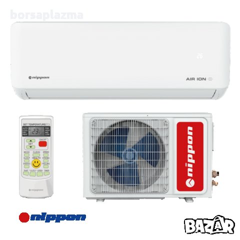 Инверторен климатик Nippon KFR 24DC ION с Безплатна доставка, снимка 4 - Климатици - 29605287
