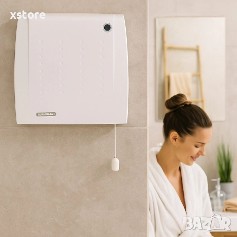 Вентилаторна печка за баня Termomax, 2000W, снимка 4 - Отоплителни печки - 52697182