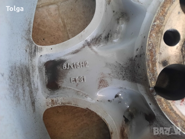 Алуминиеви джанти за Mercedes 15 5x112, снимка 4 - Гуми и джанти - 50131180