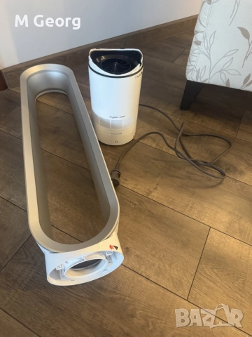 Dyson Cool AM07 – безшумен вентилатор, 10 степени, дистанционно, снимка 2 - Друга електроника - 55970317
