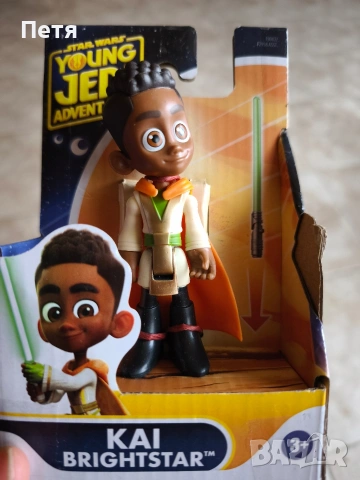 Star wars, Yong Jedi Adventures, 3 action figures , снимка 4 - Фигурки - 53221018