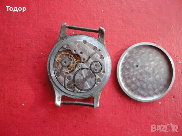 Часовник Победа 15 камней  ч2з 1956 година, снимка 6 - Мъжки - 49124874