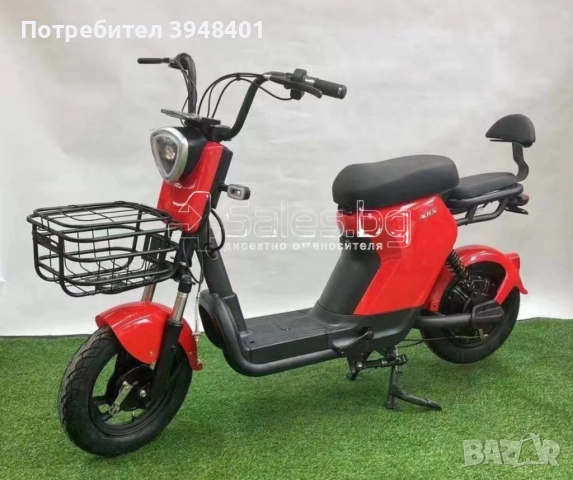 Електрическата тротинетка-скутер с кош, снимка 7 - Велосипеди - 52658848