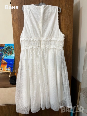 Едно бижу на Hailys, дантела и тюл. Нова с етикет. Размер 2ХЛ, но става и за ХЛ., снимка 3 - Рокли - 51379088