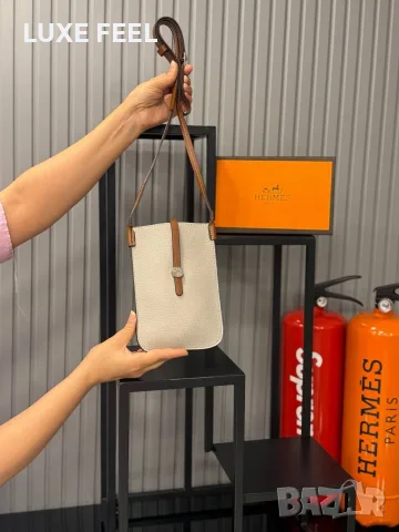 Hermes Phone Holder ⚜️ Унисекс Модел Чанти , снимка 5 - Чанти - 55739422