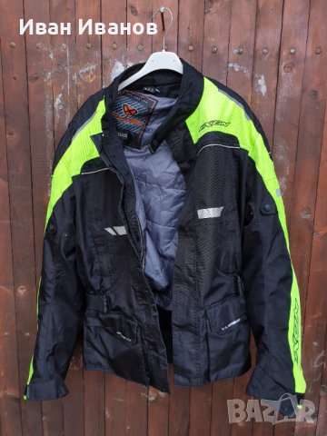 Водоустойчиво  Мотоциклетно яке Ixon 4 Seasons Technical Fjord размер ХЛ, снимка 6 - Якета - 38924341