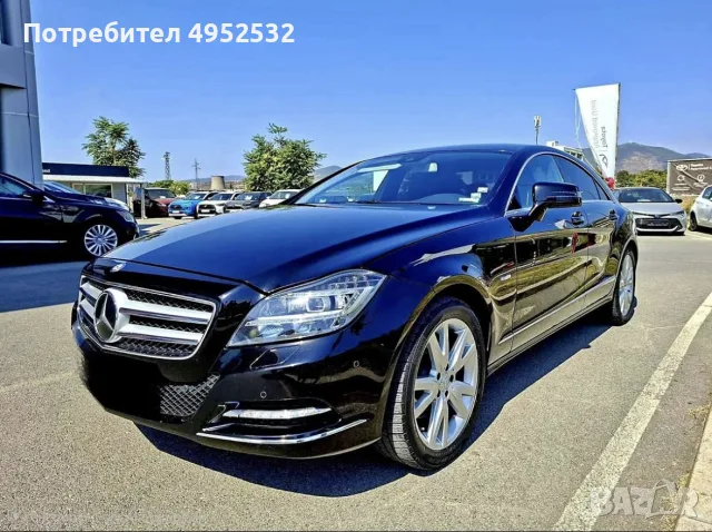 Mercedes CLS350 Blue Efficiency