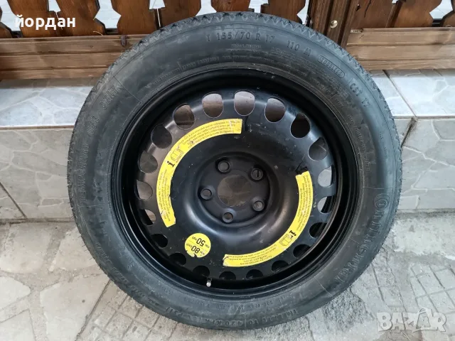 Резервна гума патерица 5 * 112 / 155/70/17
