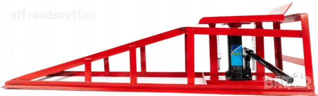 Професионален Комплект от 2 рампи за кола по 5 тона с крик Mar-Pol, снимка 5 - Други инструменти - 49379782