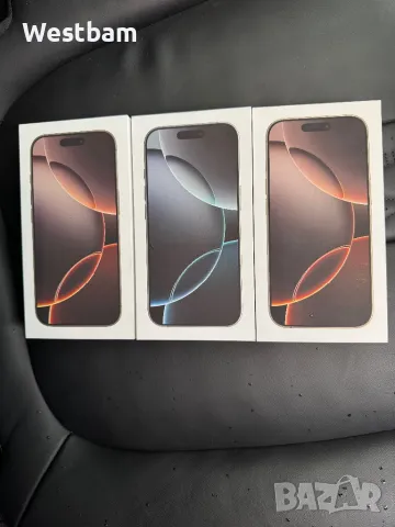 16 pro 128гб нов запечатан фабрично отключен , снимка 1