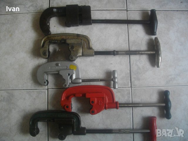 Голям Тръборез-1/8-2"-Англия/Германия-BARNS-Рязане Тръби-5/8-2 1/8 Инч/Цол-Профи-Различни