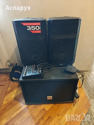Alto Professional active setup професионални активни тонколони пулт миксер