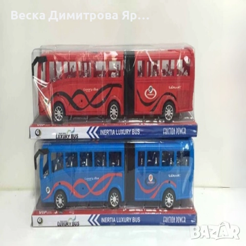 Истински автобус в мини вариант – радост за всяко дете Inertia Luxury Bus, снимка 6 - Коли, камиони, мотори, писти - 52671555