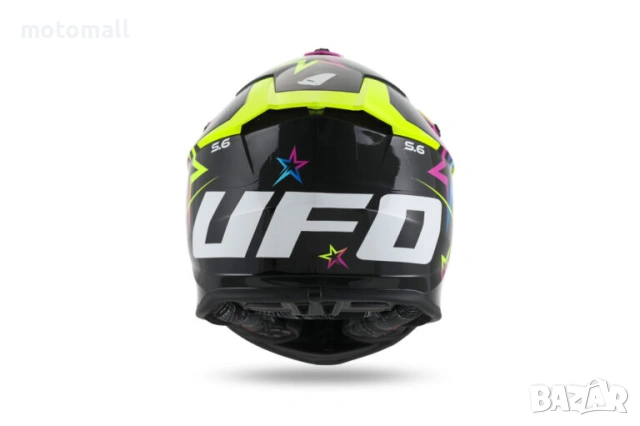 Крос каска UFO  Intrepid NERO/BLU нов модел 2026 , снимка 2 - Аксесоари и консумативи - 54217725