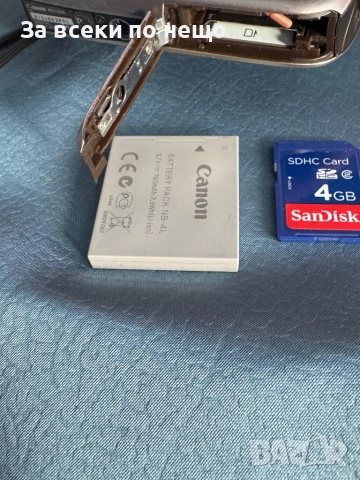 Цифров фотоапарат Canon Digital IXUS 110 IS , 12MP, снимка 16 - Фотоапарати - 52796097