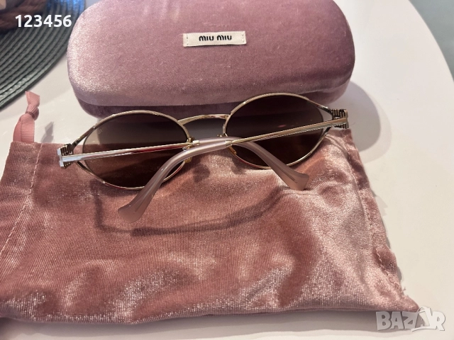Очила MiuMiu, снимка 9 - Слънчеви и диоптрични очила - 52122834