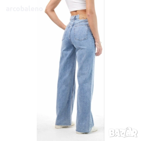 Дамски дънки с висока талия , снимка 4 - Дънки - 52152896