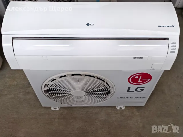 LG E12EM.NSH (инверторна сплит система), снимка 1 - Климатици - 48967246