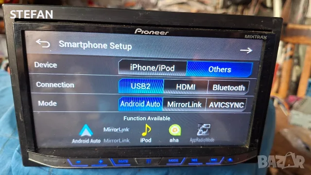 Pioneer AVH-X8700BT ISO APPLE--ANDROID CARPLEY
