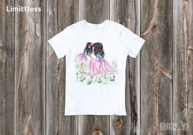 НОВИ МОДЕЛИ ТЕНИСКИ ЗА МАЙКА И ДЪЩЕРЯ , снимка 11 - Детски тениски и потници - 29581770