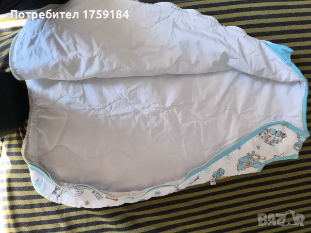 Детски спален чувал размер 74-80/6-12 месеца, снимка 2 - Спални чували за бебета и деца - 49414960