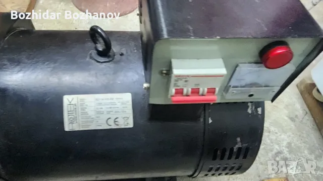 Генератор 3-фазен Рьотек Австрия 6.2 квА ,5кв./1500 об., снимка 3 - Други машини и части - 50174841