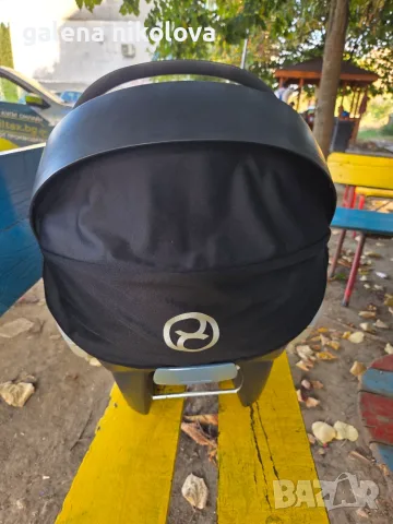 Бебешко столче за кола CYBEX ATON с база, снимка 2 - Столчета за кола и колело - 56465758
