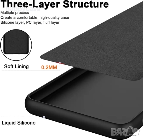 Honor Magic 8 Lite / LIQUID SILICONE Силиконов кейс гръб калъф с подплата, снимка 6 - Калъфи, кейсове - 52942329