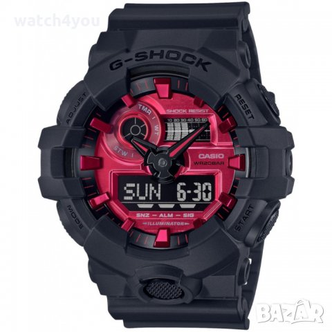 НОВ CASIO G-SHOCK GA-700AR-1A, снимка 1 - Мъжки - 17616029