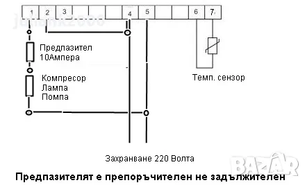 Терморегулатор MH1210W, снимка 4 - Друга електроника - 49021863