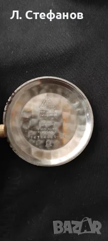 Omega 17jewels cal. 285 gold plated 20mic , снимка 11 - Мъжки - 56276127