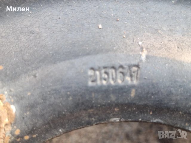 Метална Джанта Suzuki Vitara 1998-2004 Година 5,5J по 15 Цола ET 5, 5×139,7 Централен Отвор108,1 , снимка 3 - Части - 51056646