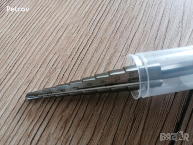 Garant - 11 8320 - HSS-E - Made in Germany - 3 броя ЧИСТО НОВИ Стъпаловидни / Конусни Свредла/GERMAN, снимка 5 - Бормашини - 44594034