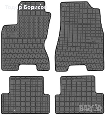 Стелки гумени за Nissan X-Trail II T31 2007-2013 /0455/, снимка 2 - Аксесоари и консумативи - 42379371