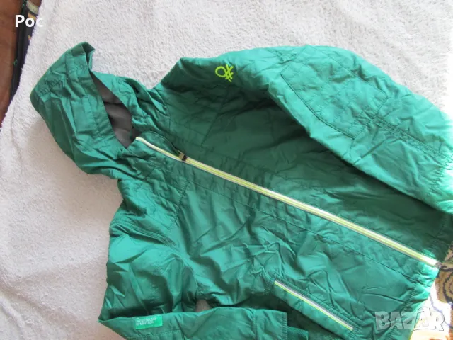 Детско  зимно яке+ спортни ръкавички, снимка 8 - Детски якета и елеци - 47614337