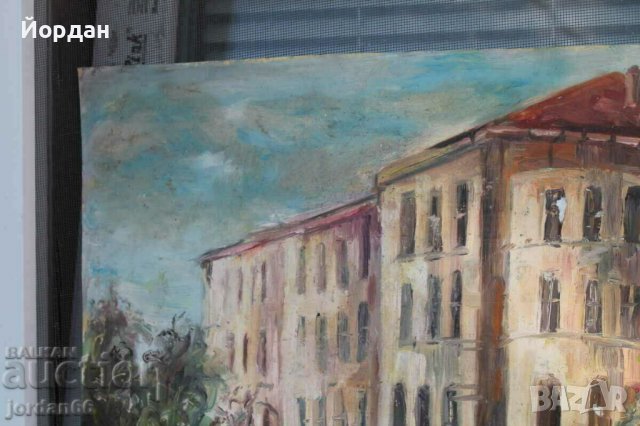 Картина масло върху картон, снимка 3 - Колекции - 39882511