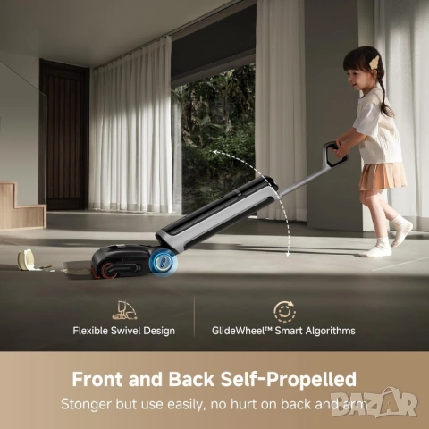 Прахосмукачка за Сухо и Мокро Почистване Dreame H15 Pro Heat, Топла вода, 22 000 Pa Самопочистване, , снимка 11 - Прахосмукачки - 54319860