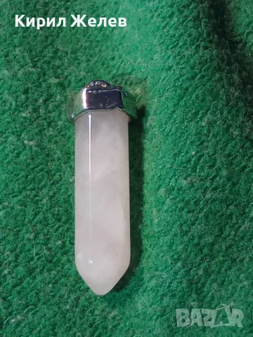 РОЗОВ НЕФРИТ ТИБЕТСКИ МЕДАЛЬОН АМУЛЕТ АРТ ВИСУЛКА 25566, снимка 7 - Колиета, медальони, синджири - 35585775