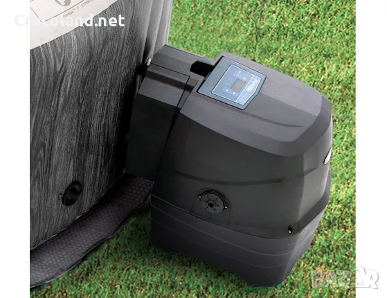 Надуваемо джакузи Intex PureSpa Deluxe, 6 места, 216 x 71 см, Fiber-Tech®, сив  Насладете се на лукс, снимка 6 - Басейни и аксесоари - 50083917