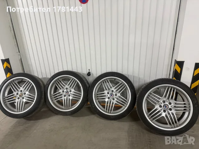 Спортен комплект 20" джанти Alpina Dynamic с Runflat гуми Kumho и Pirelli (245/40/20 и 275/35/20)