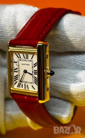 Луксозен дамски часовник Cartier, снимка 1 - Дамски - 49364233