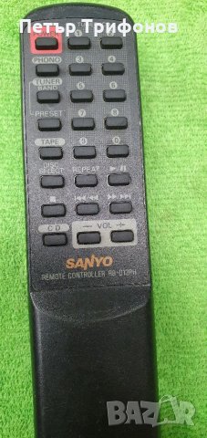 SANYO RB-D12PH дистанционно управление 