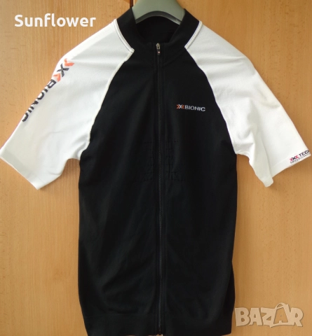 Мъжко  компресионно вело джърси топ X-Bionic Bikewear, размер XL  , снимка 4 - Спортни дрехи, екипи - 51870722