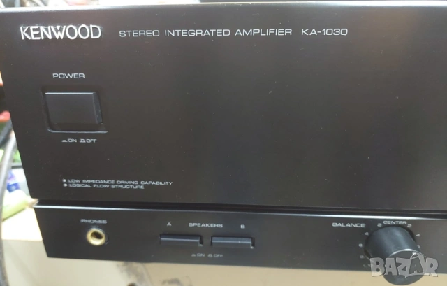 Усилвател Kenwood KA-1030, снимка 2 - Ресийвъри, усилватели, смесителни пултове - 53888715