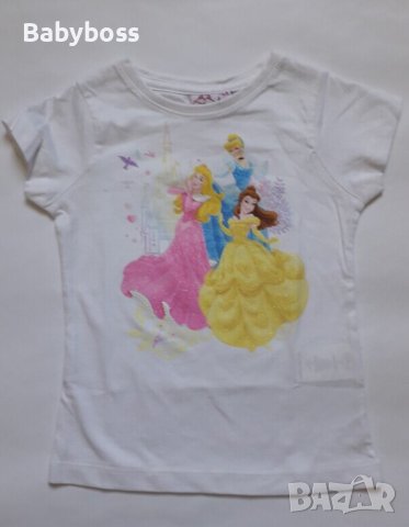 Блуза за момиче Disney Princess, снимка 1 - Детски тениски и потници - 36975993