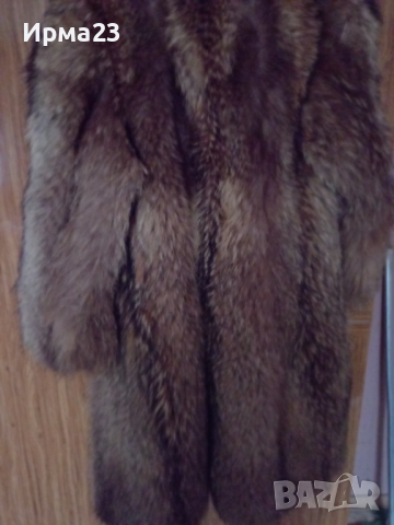 Дамско палто ест. косъм, снимка 4 - Палта, манта - 43324671