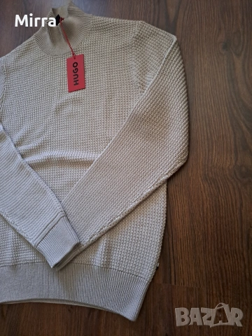 Hugo Boss H-Emaurelio Поло Пуловер, снимка 4 - Пуловери - 52139451