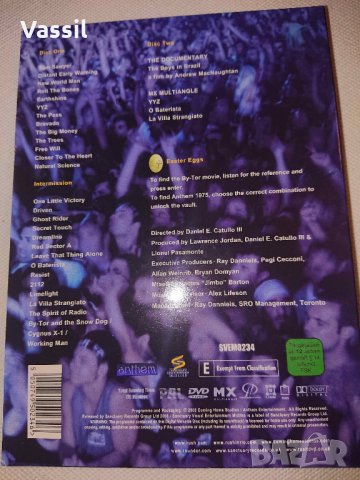 VHS vintage Metallica DJ Bobo DVD RUSH Bon Jovi Dream Theater LIVE концерти филми, снимка 6 - DVD дискове - 30422496