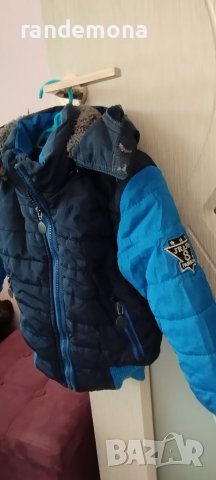 Зимно яке с качулка за 12месеца, снимка 2 - Бебешки якета и елеци - 38491137