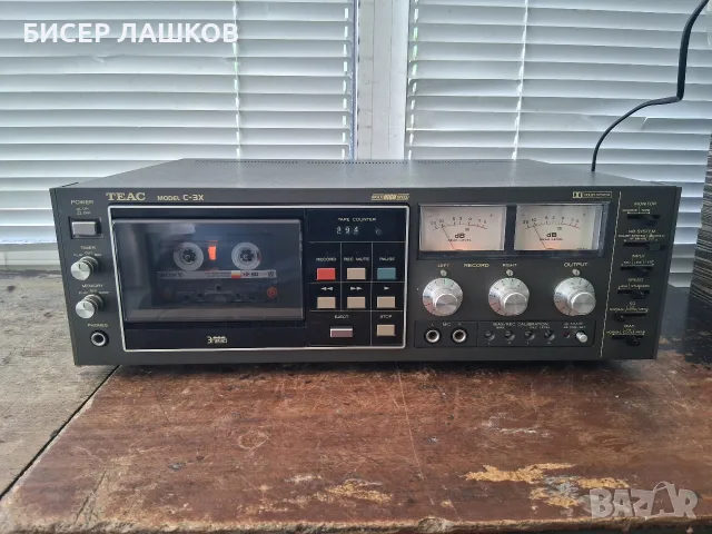 TEAC C-3X cassete deck, снимка 15 - Ресийвъри, усилватели, смесителни пултове - 56442907